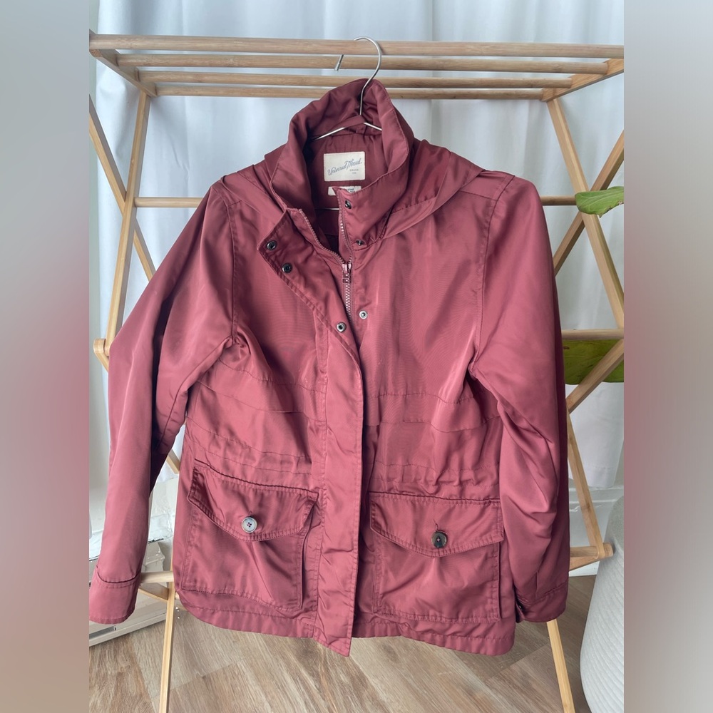 Universal Threads Water Resistant Rain Jacket In … - image 1